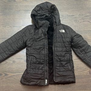 Girls North Face Down Puffer Coat